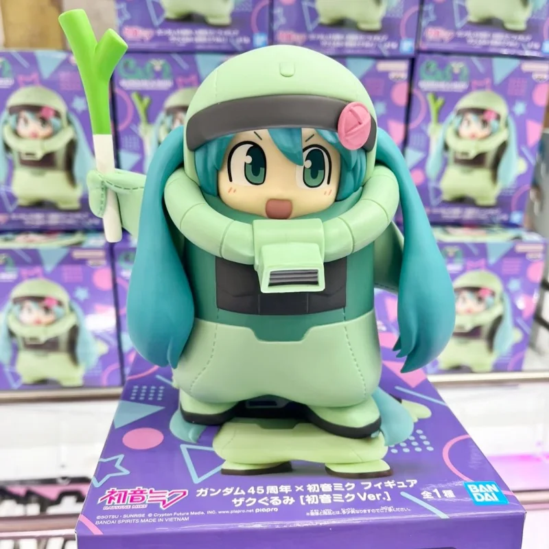 オリジナルバンダイバンプレストバンダイ初音ミク-45-周年記念フィギュア-ザクアニメフィギュアモデルおもちゃコレクションギフトおもちゃ