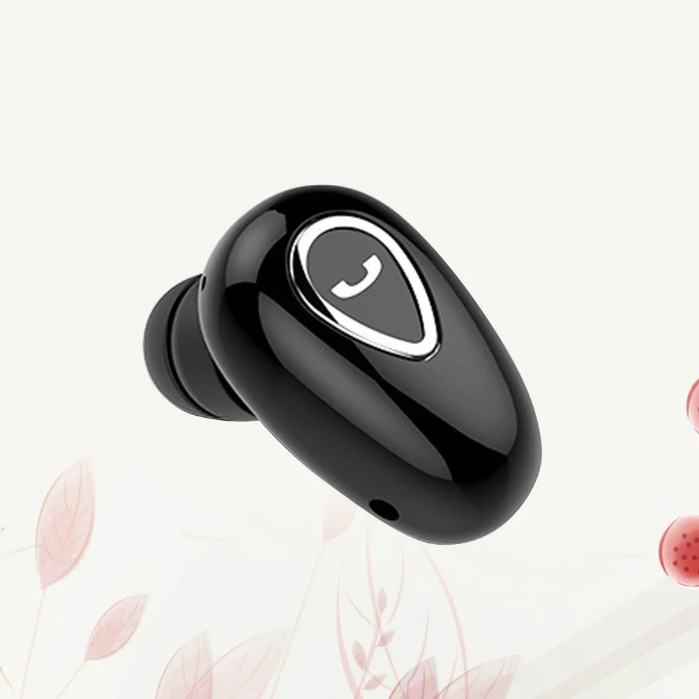 

Wireless In-Ear Earphone Mini Invisible For Sports Black Support Nfc Voice Control Call Stereo Bass