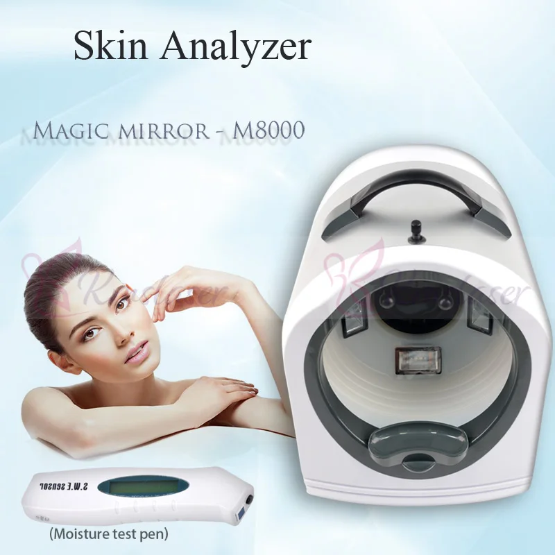 Portable Facial Skin Analyzer Machine Facial machine per lanalisi della pelle skin evaluator Home Use Digital Skin Moisture Skin