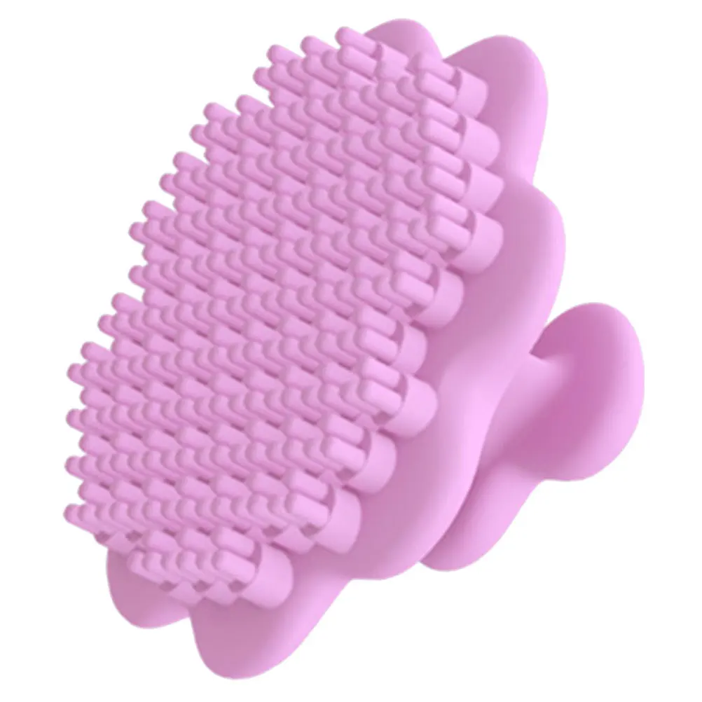 

Silicone Face Scrubber Soft Portable Manual Facial Brush for Cleansing Exfoliating Silicone Face Wash Brush Gentle Massager