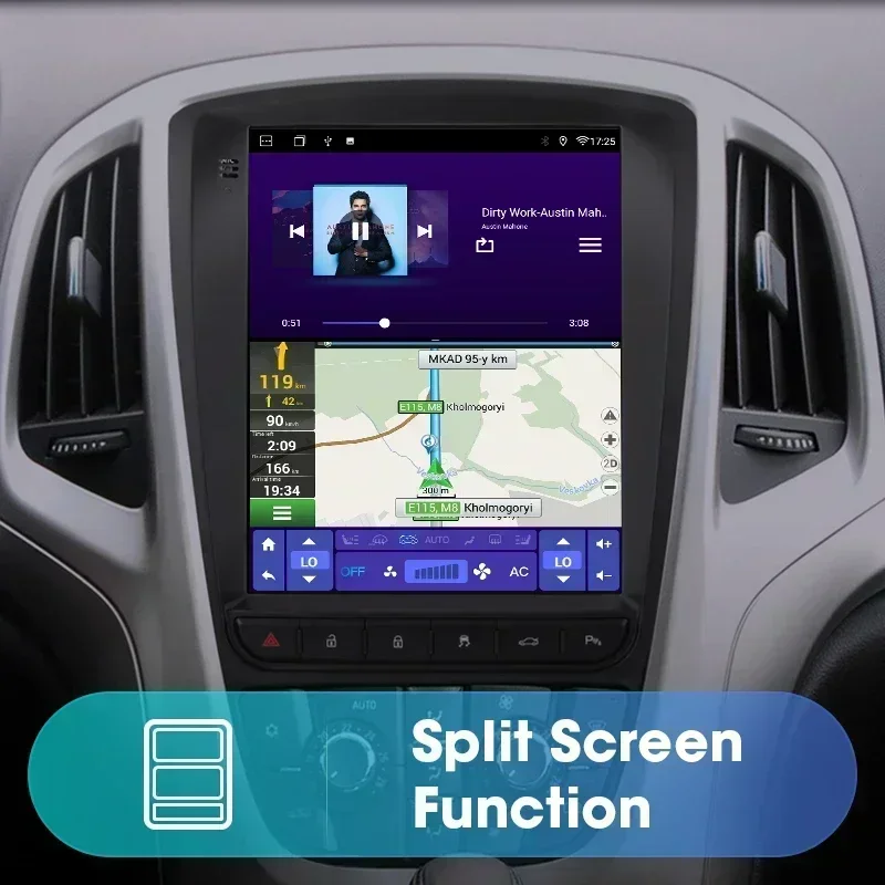 Srnubi Android 12.0 Автомобильный радиоприемник для Opel Astra J Vauxhall Buick Verano 2009-2015 Мультимедийное видео 2Din 4G WIFI Carplay Head Unit