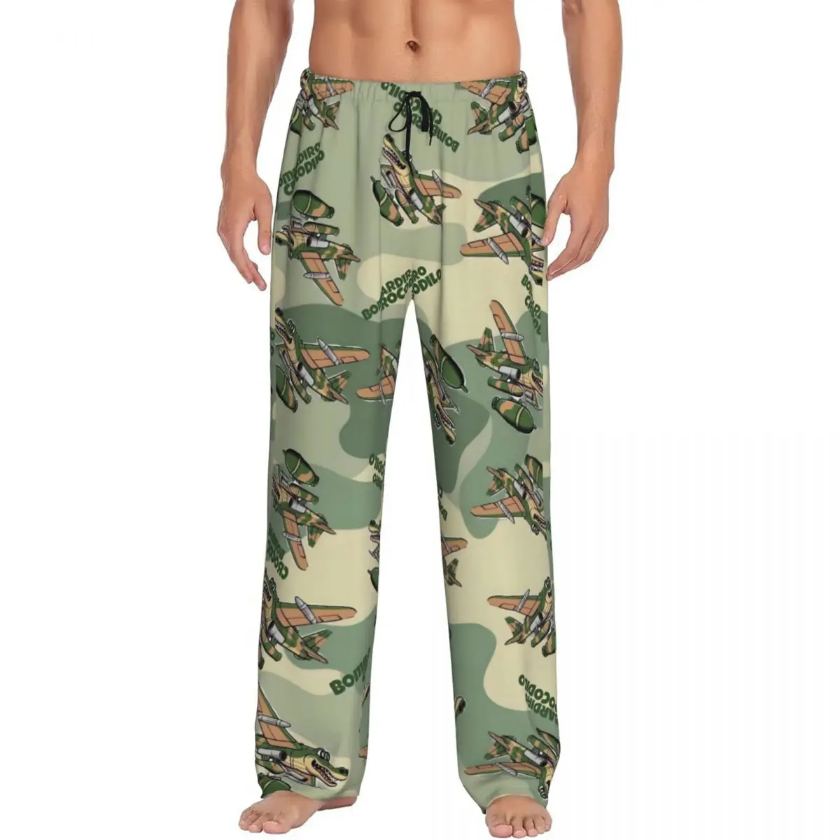 

Custom Italian Brainrot Pajama Pants for Men Animals Cartoon Sleepwear Lounge Sleep Bottoms Stretch with Pockets