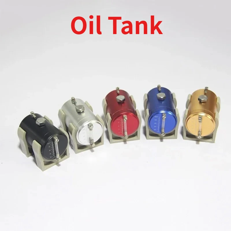 

DIY Oil Tank Methanol Engine Universal Fuel Tank Oil Pot Metal Small Water Tank Model RC Color Suitable for Engine Model