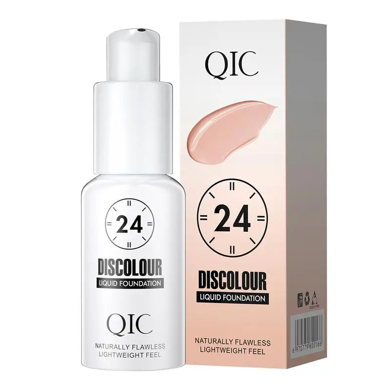 Liquid Face Foundation Color Changing 30ml Full Coverage Face Foundation Waterproof Makeup Foundation For Facial Make Up Liquid