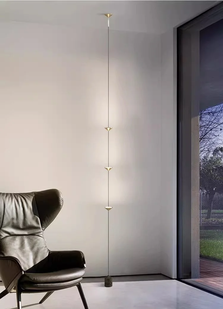 Minimalist LED Ceiling Floor Lights Luxury Modern Atmosphere Chandeliers Living Room Bedroom Decor Lighting Fixtures