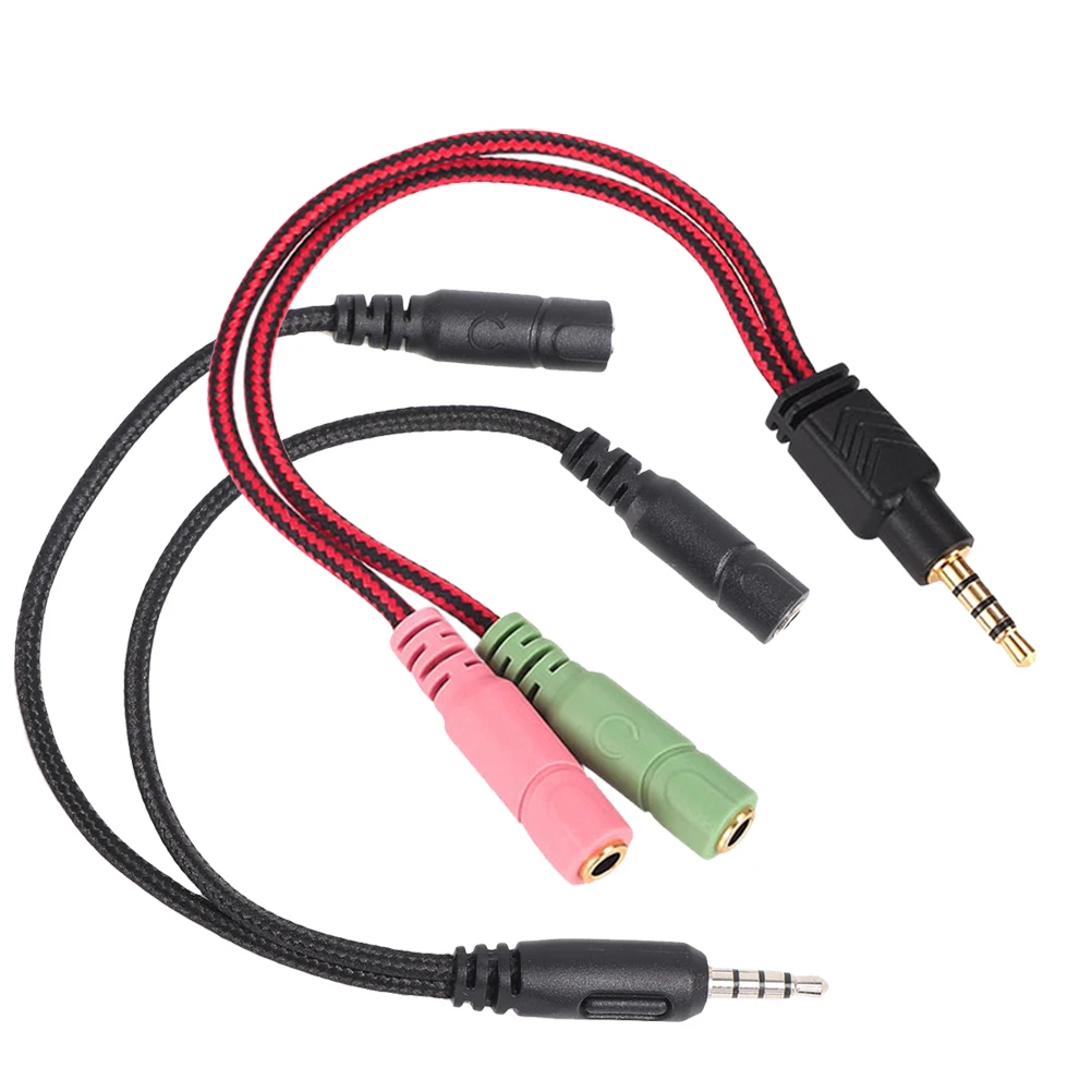 

2 Pcs for Notebook Phone Patch Cords Notebook Simple Durable Durable Jumper Adapter Cable Plastic Metal Long Lasting