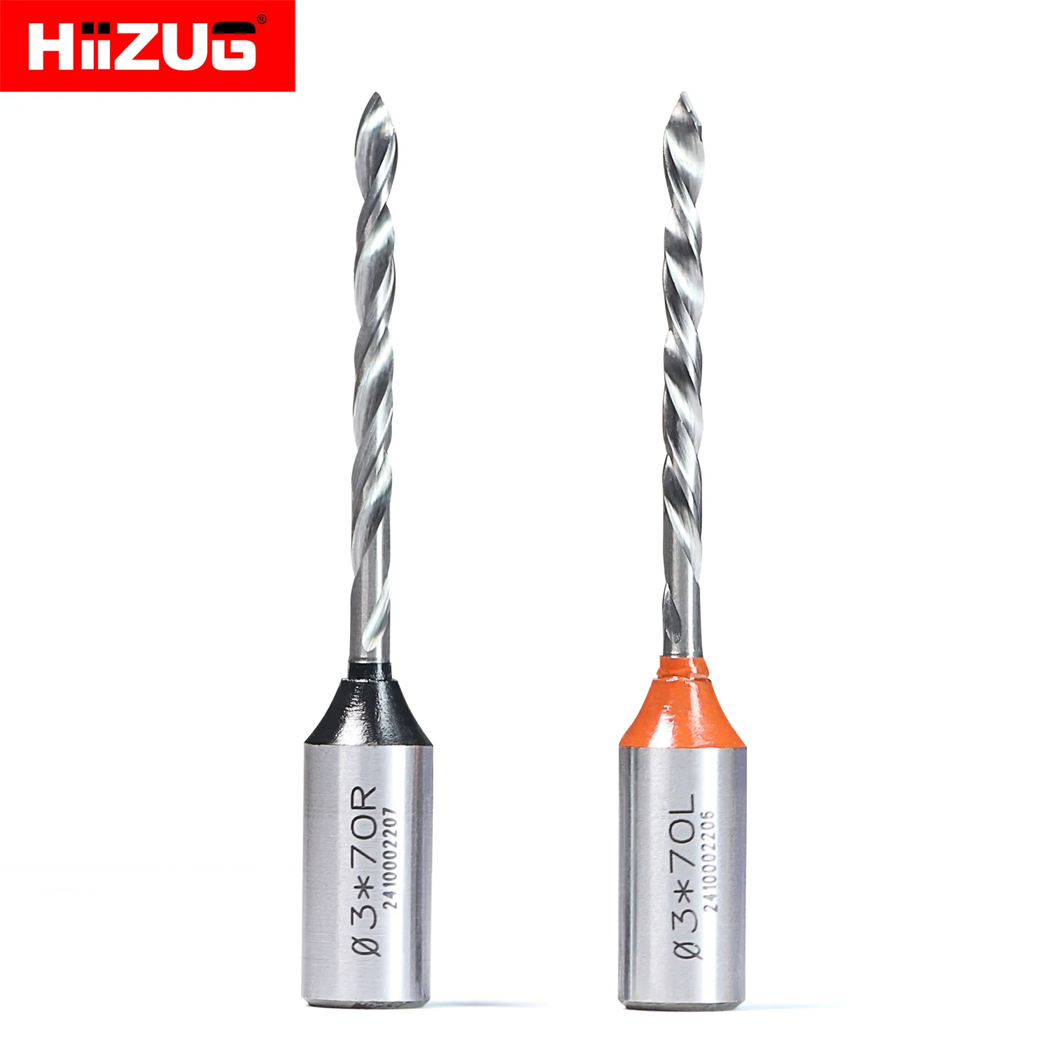

3x70mm TCT Solid Through Via Drill Bits L /R Rotation Tool with 10mm Shank for Woodworking Drilling Wood Hole Drill Bits