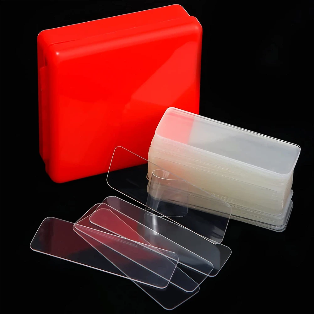 TFAAI Double-sided Adhesive Tape Square Ultra-strong Waterproof Transparent Non-marking Stickers Tape 60Pcs/Box