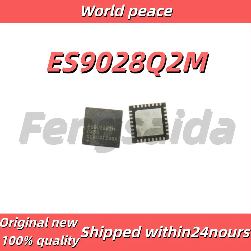 (5pcs) Brand new original ES9028Q2M ES9038 Audio Decoder Chips DAC High-Performance Stereo Audio IC