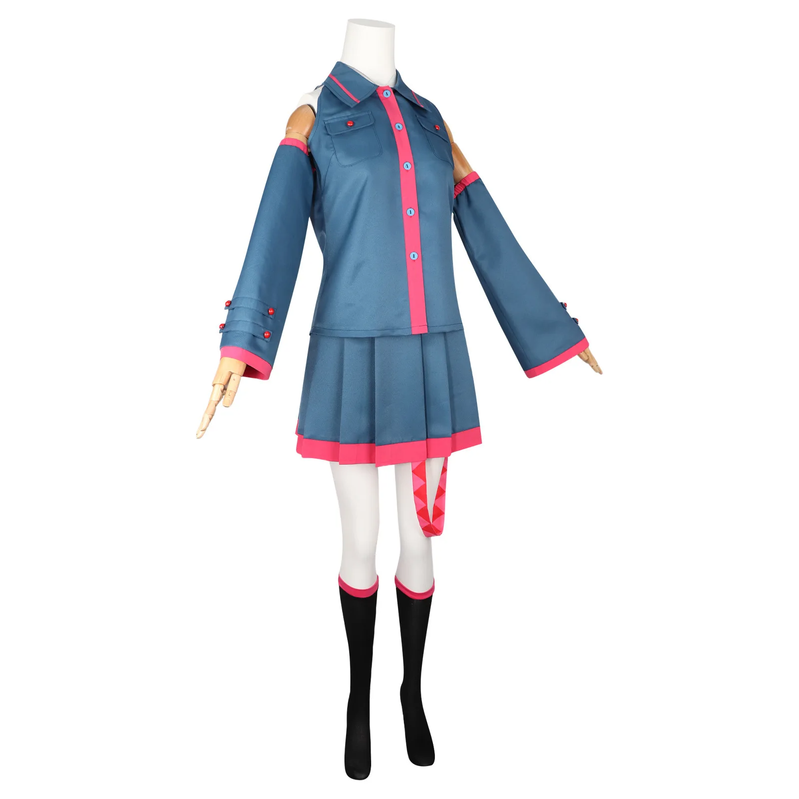 أزياء أنيمي كاسان تيتو التأثيرية للنساء فستان البحارة JK بدلة موحدة ملابس الهالوين