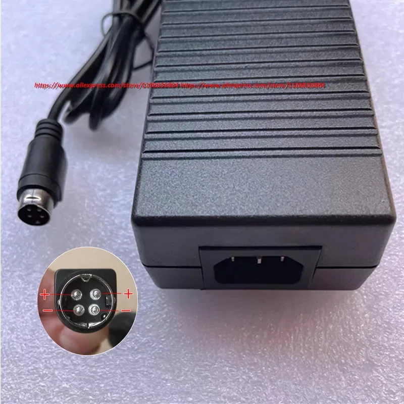 Cargador/adaptador de CA genuino LI SHIN 12V 6.67A 4PIN 0452B1280 LSE0111C1280 80W para fuente de alimentación NETGEAR RN10400 POSIFLEX EA10953A