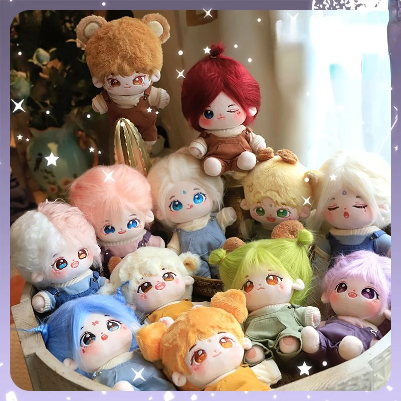 

New Arrived Limited Mini 20cm Cute Twelve Constellations Naked Doll Plushies Stuffed Toy Fans Collection Gift