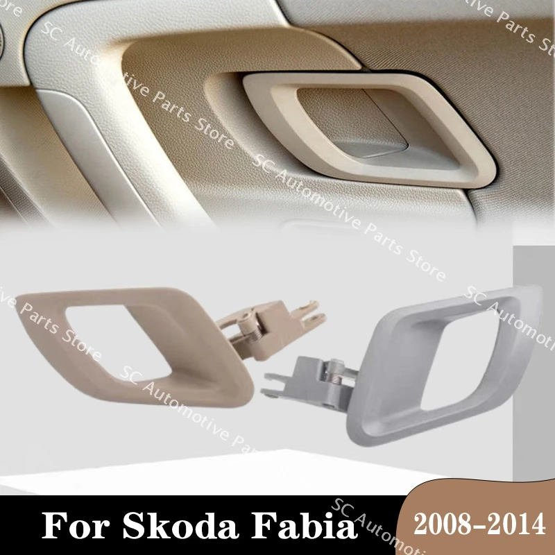 

SC For Skoda Fabia 2008 2009 2010 2011 2012 2013 2014 Auto Car Accessorie Beige Grey Door Inner Handle Door Opening Buckle