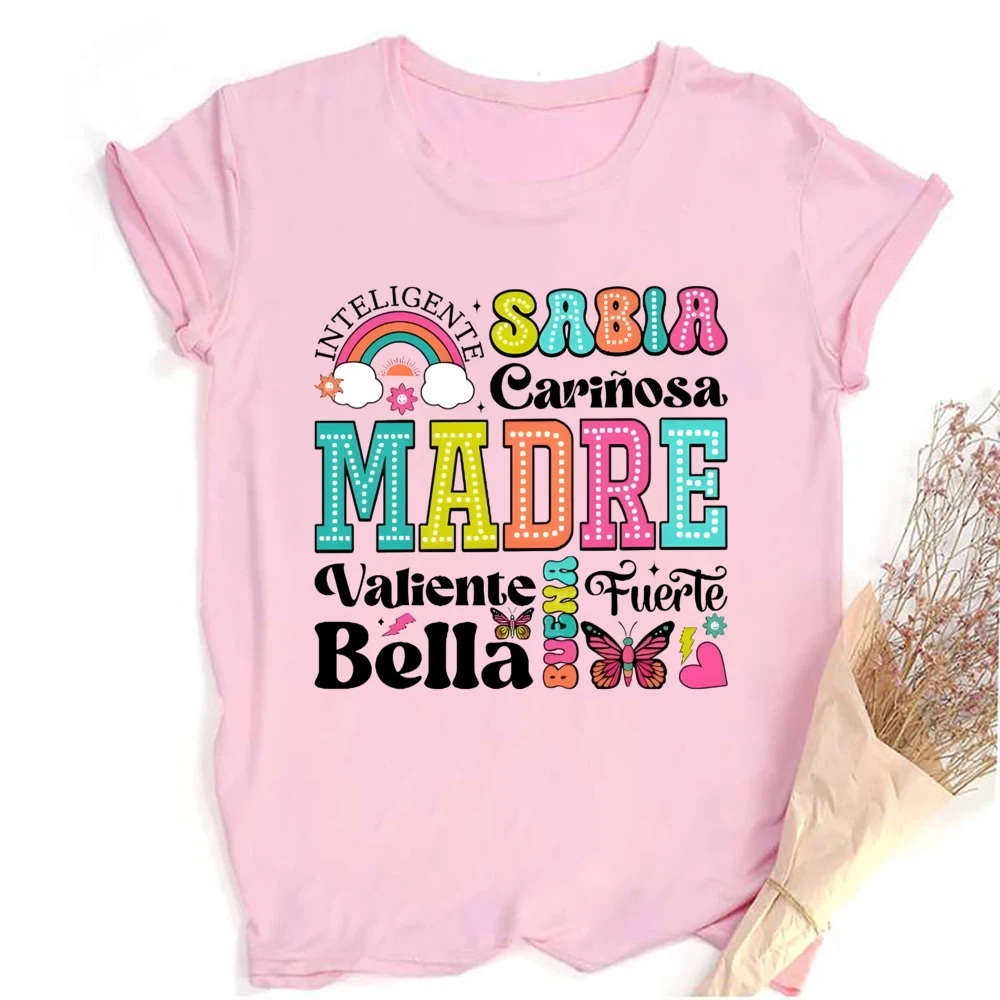 Smart Intelligent Cute Brave Beautiful Kind and Strong Mom Printed Shirts Mama Life T-shirt Female Tee Mother's Day Outfit Gift image 6
