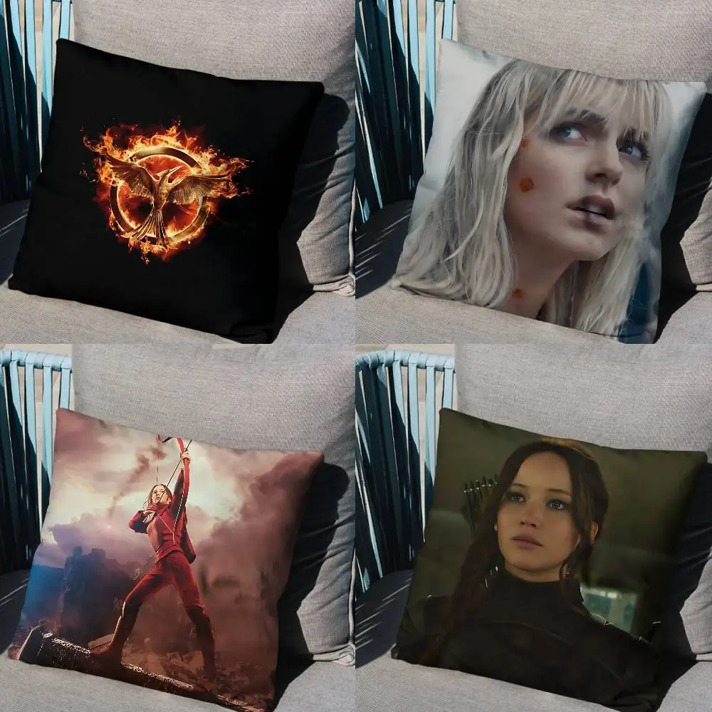 

law of jungle The Hunger Games Pillow Case Office Cushions Suitable For Sofa Car Bedroom Decorative Cushion Cover