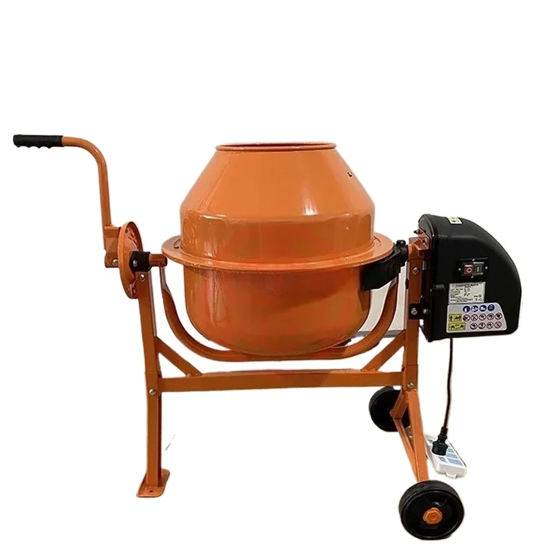 

[Best-selling]63L Concrete Mixer Multifunctional Electric Vertical Blender Household Feed Construction Cement Mortar Industry Mi
