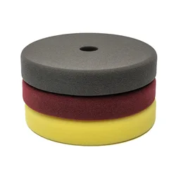 1pcs 6/7 Inch Buffing Polishing Pads Flat Foam Sponge Waxing Pad Kit Tool For Car Polisher Buffer Auto Care Buffing Pads