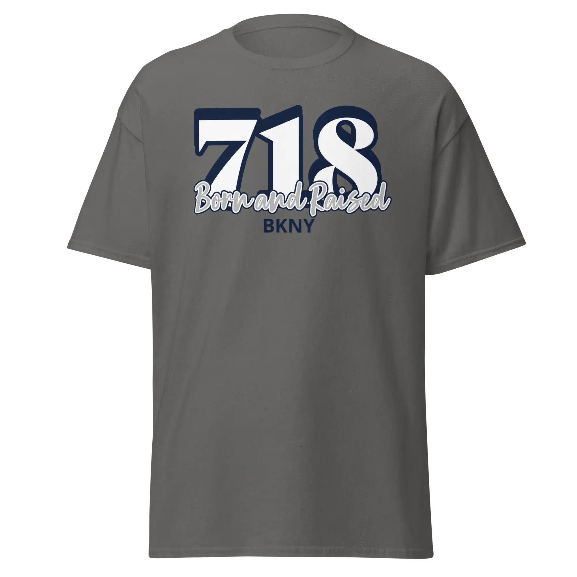 718 Born and Raised in Brooklyn 2 T Shirt