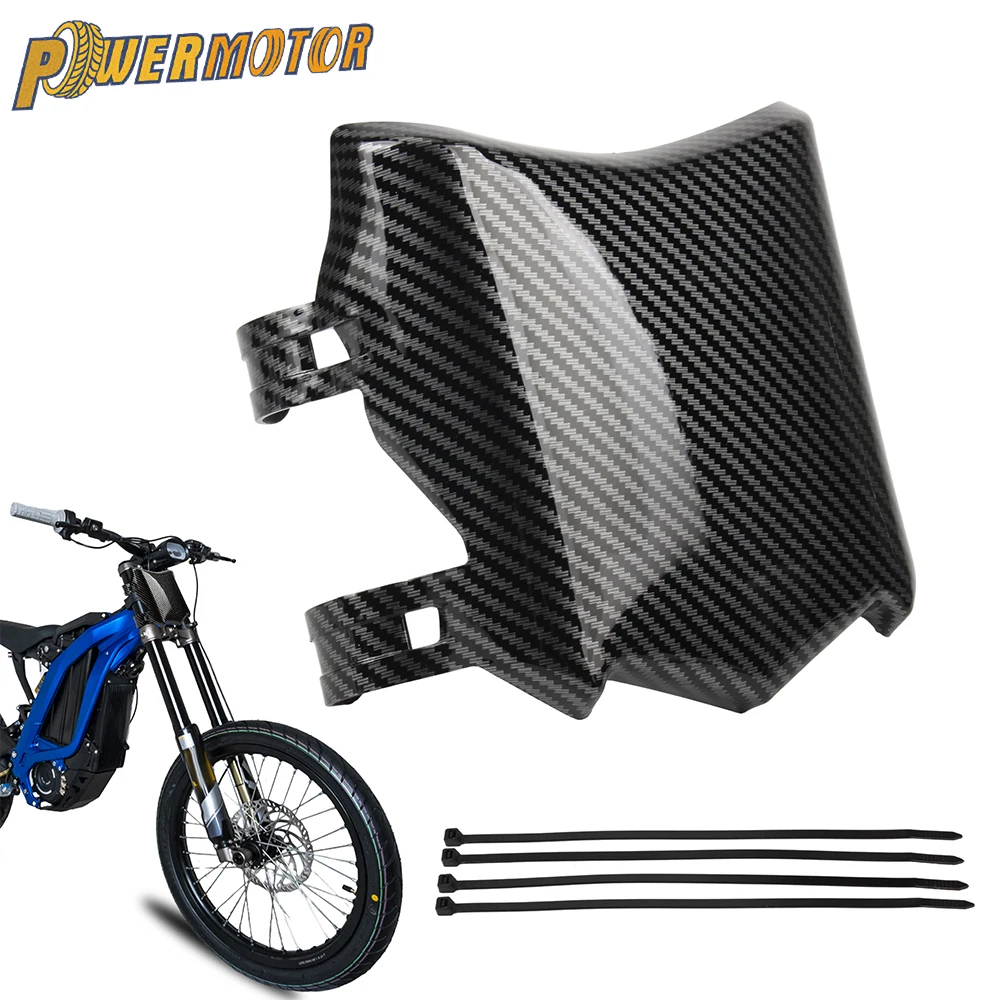 For Surron Light Bee S X Talaria Sting Q20 Stark Varg MX Motorcycle Front Number Plate Dirt Bike EBike Motocross Accessor