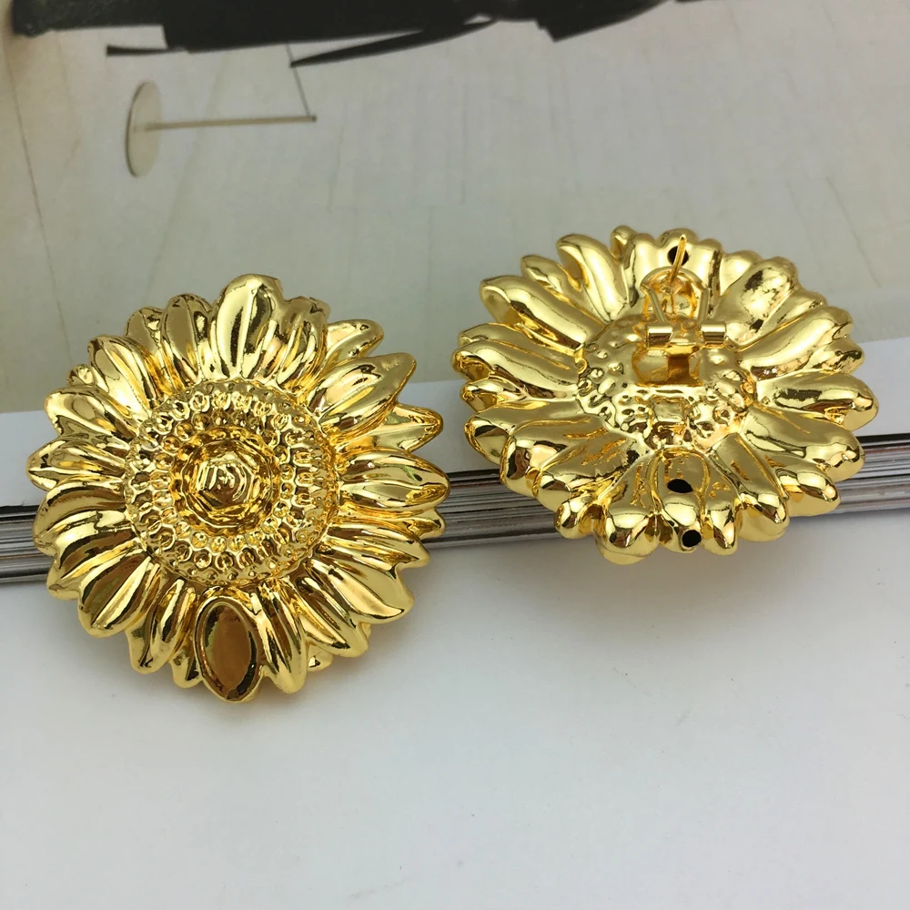 طقم مجوهرات فاخر من EMMA على الطراز الإيطالي إكسسوار حفلات الزفاف الكبير العصري للنساء النيجيرية الأفريقية سيدة عصرية ماما