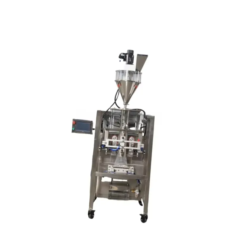 The factory's most popular spiral quantitative powder packaging sealing machine