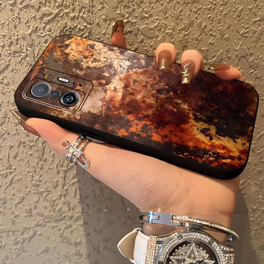 حافظة لهاتف Xiaomi Mi 9 10T 13 10 11 13 Lite 9T 11T 14 Pro CC9Pro تصميم صدأ ريترو