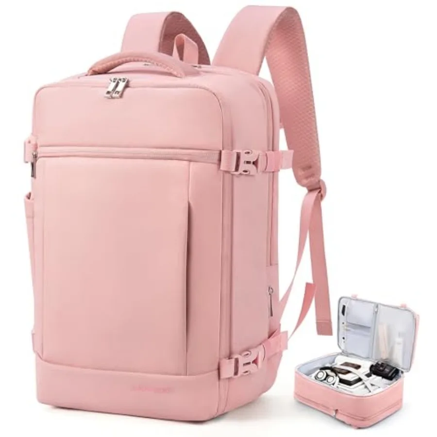 

Laptop Backpack for 17 Inch Laptop, 40L Expandable Large Capacity Backpack, TSA Carry On Travel Backpack with Padded Laptop Com