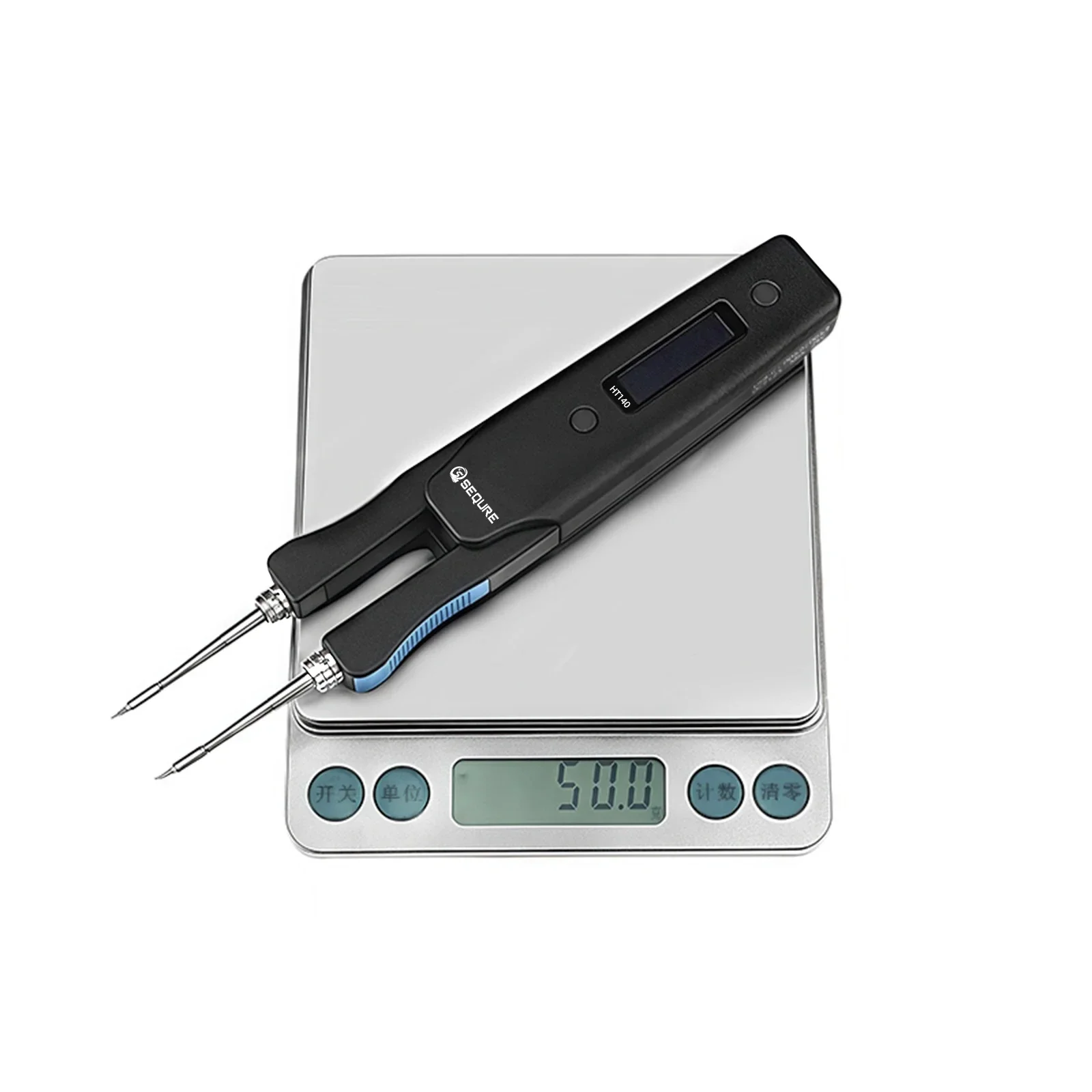 SEQURE HT140 2 IN 1 Soldering Iron Hot Tweezers  C210 Tips Desoldering Tweezers PD QC DC Power Supply SMD Soldering Repair Tool