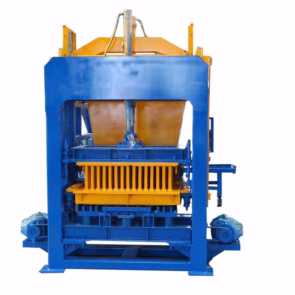 Qt4-15 Block Making Machinery Lepin Automatic Fully Bricks Building Blocks Concrete Hollow Blocks Factory Price for Sale