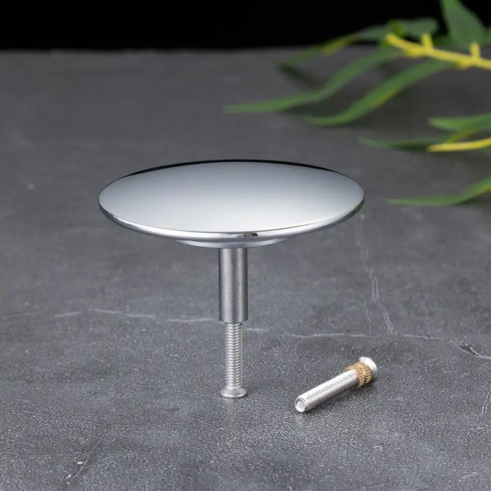 Bathtub Drain Stopper 70mm Metal Copper Sink Waste Plug Pop Up Bathroom Accessory Replacement Household Tub Hardware