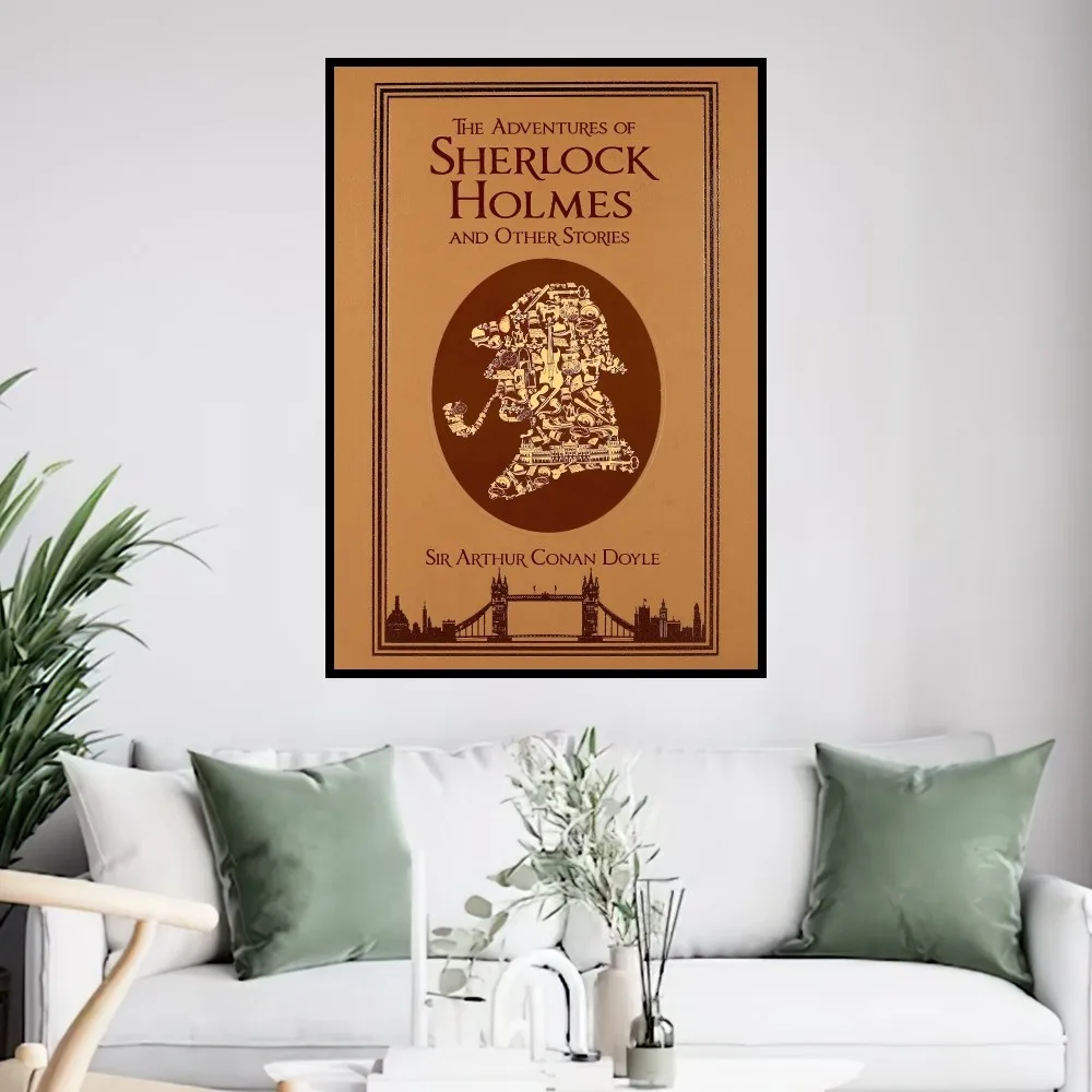 Novel Characters S-Sherlock H-Holmes Poster Prints Wall Painting Bedroom Living Room Decoration Office Small