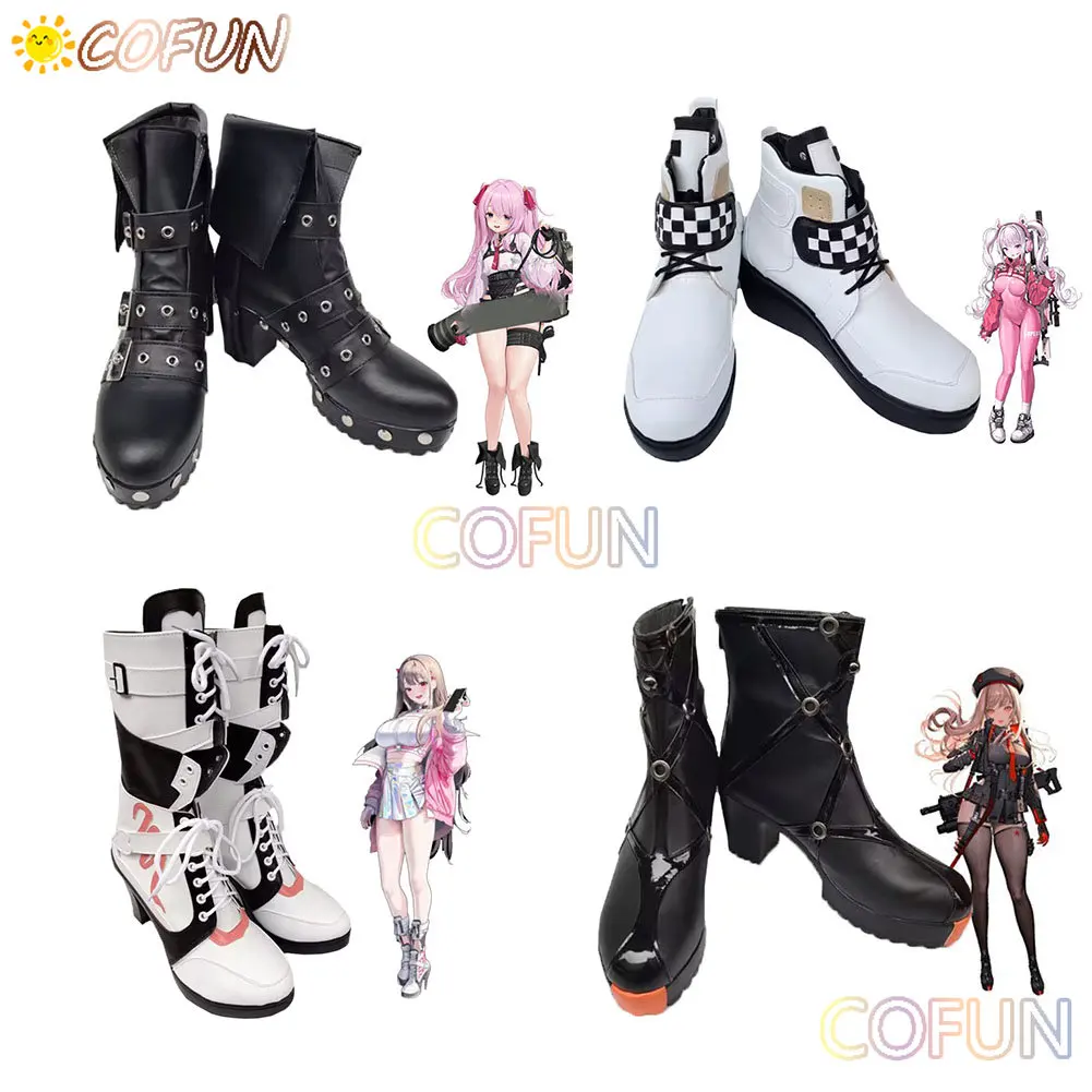 

COFUN GODDESS OF VICTORY: NIKKE Cosplay Shoes Yuni /Alice/Viper /Rapi Cosplay Boots Shoes Women Halloween Costume