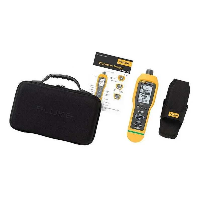 fluk 805FC 805ES 805 Vibration Meter Tester Bearing Evaluation Inspection Mechanical Detector Maintenance Troubleshooting Tools