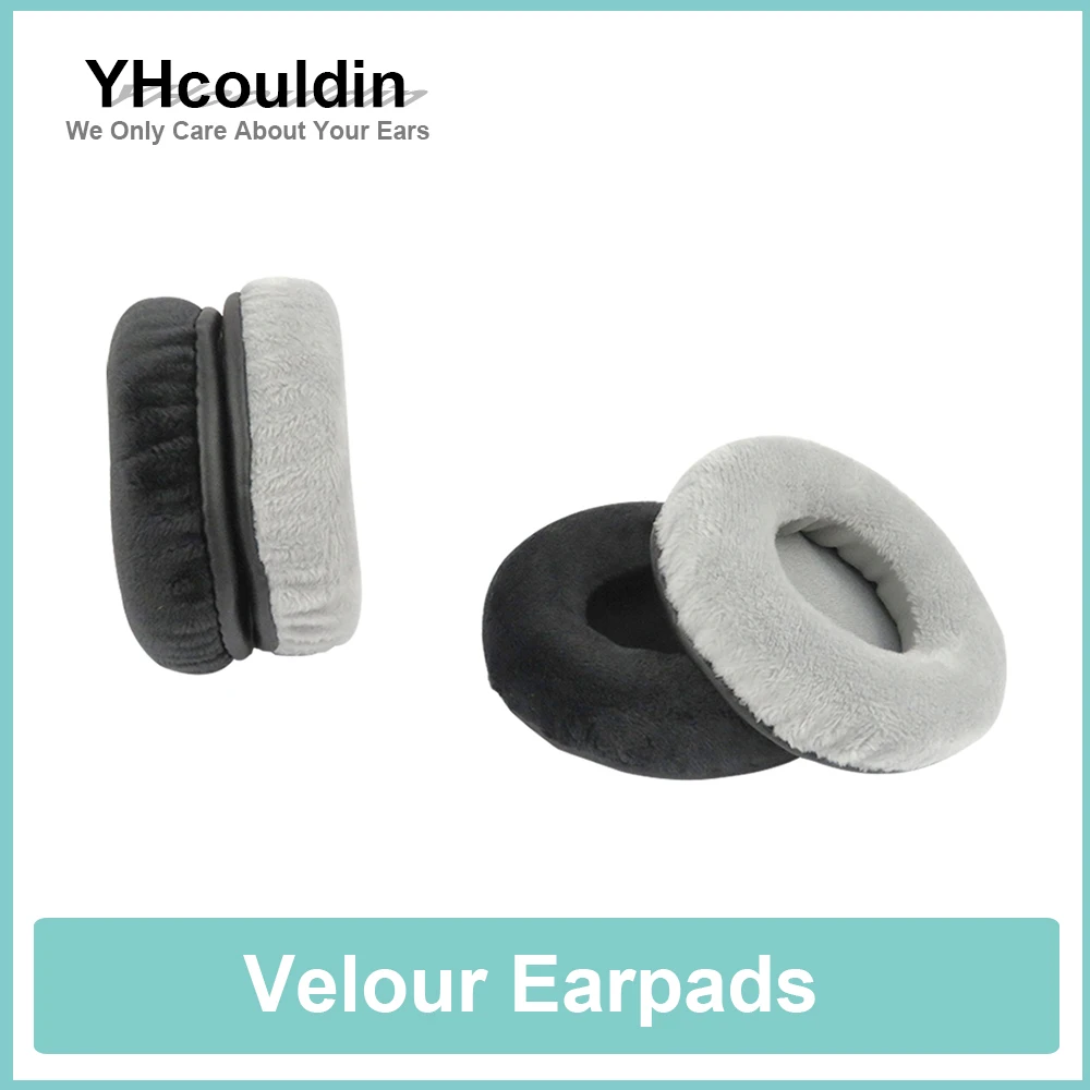 Velour Earpads For Audio-Technica ATH-WS70 ATH-WS77 ATH-WS99 ATH-WS99BT WS70 WS77 WS99 WS99BT Headphone Earcushions