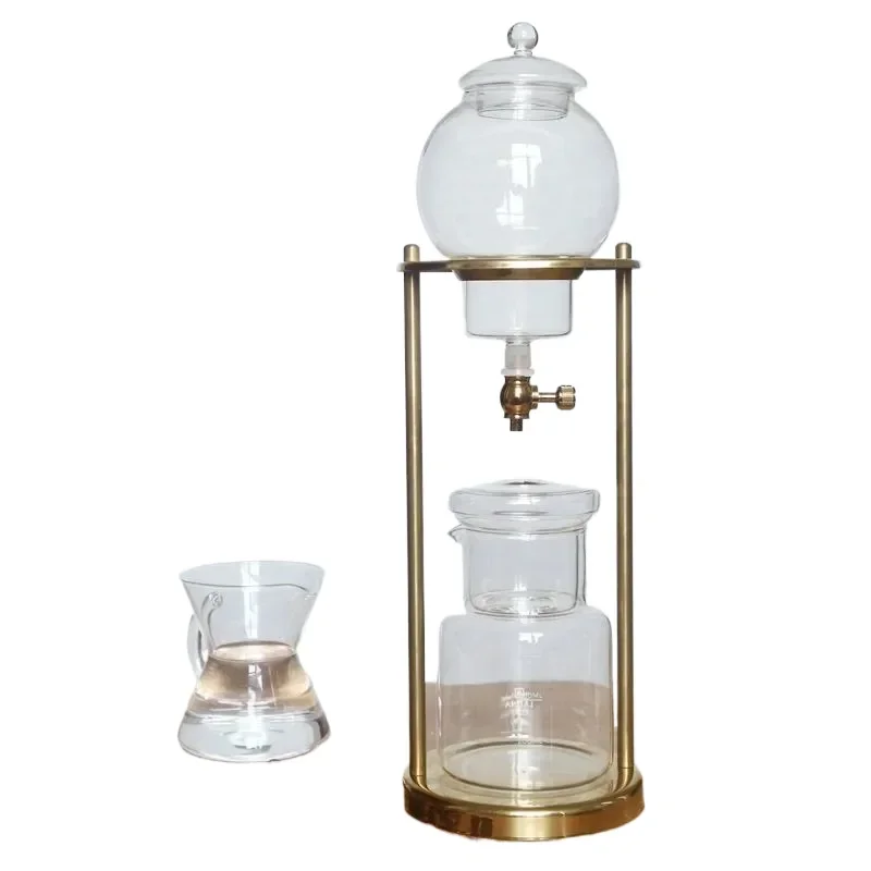 

Классическая кофеварка для холодного приготовления, 600 мл, кофеварка со льдом, капельный горшок для кофе эспрессо, специальные аксессуары для бариста