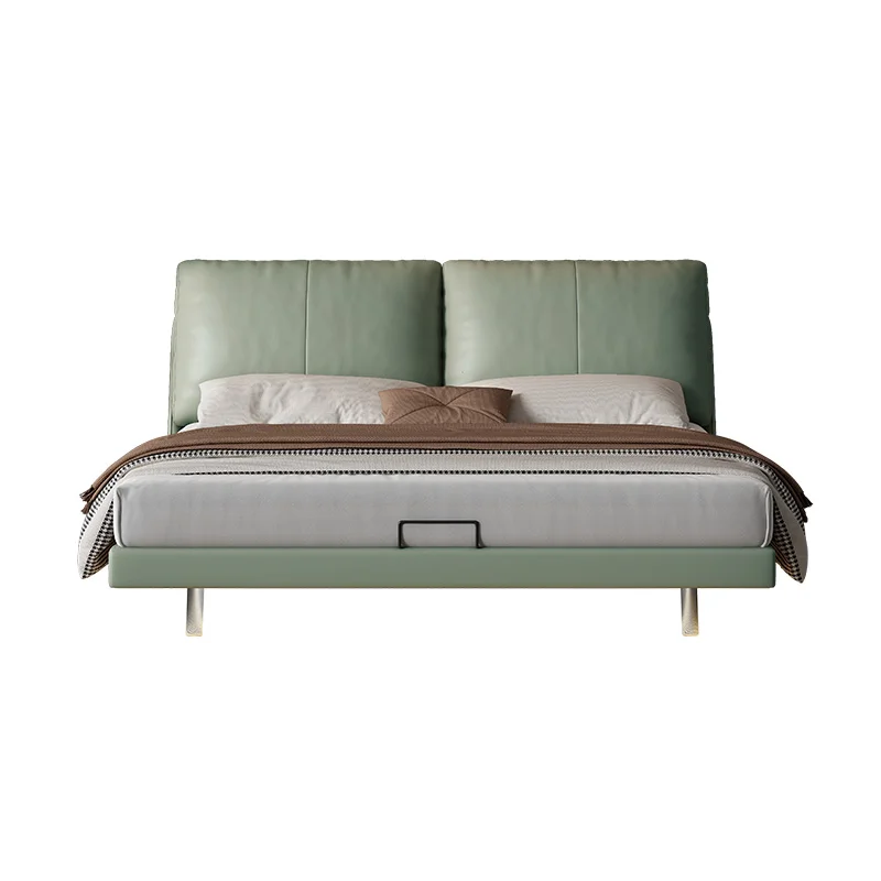 

Cheap Price Luxury French Room Modern Wood Storage King Queen Double Size Upholstered Fabric Bed European Italian Designer