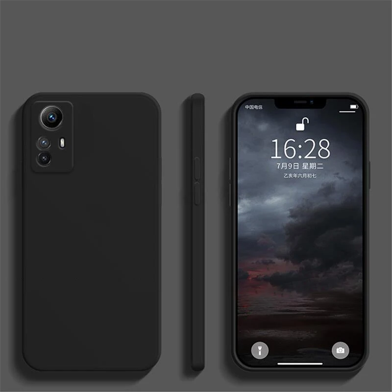 Flüssige Silikonhülle für Xiaomi Mi 12 12s 12x 12 12T Pro Lite 12 Lite 5G Tasche Luxus weiche Handyhülle – Detail 6
