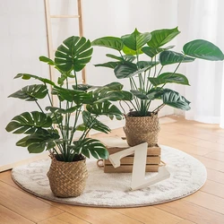 55-75 CMTufted Bamboo Artificial Fake Plants Garden Home Decorations Wedding Flower Outdoor Room Living Bonsai Tree