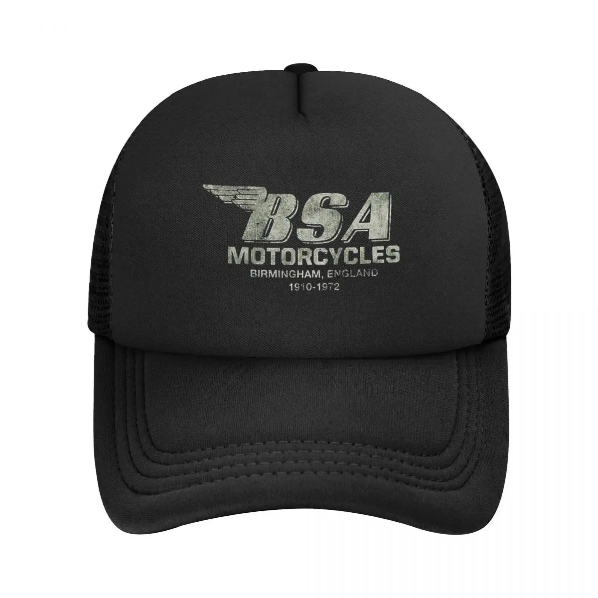 

BSA Birmingham Racing Motorcycle Mesh Baseball Cap Men Women Fashion Dad Hat Breathable Polyester Outdoor New Trucker Hats