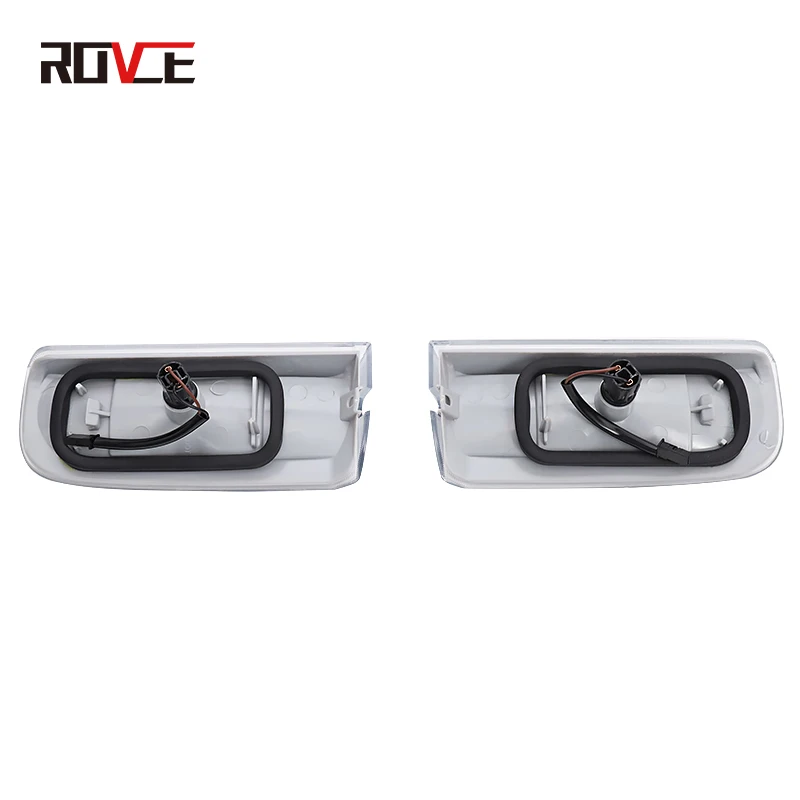 ROVCE Rear Bumper Backup Reverse Lights Reversing License Plate Lamp For Range Rover Vogue 2002-2010 L322 Car Accessories