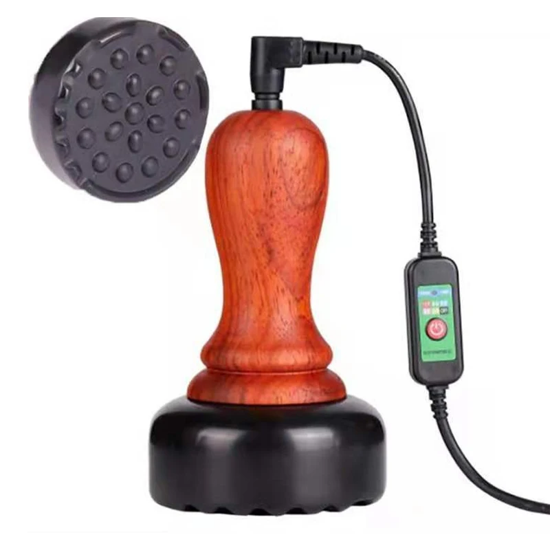 

Customizable Bianstone Warm Moxibustion Instrument Massager Scraping The Whole Body With Electric Heating Compress