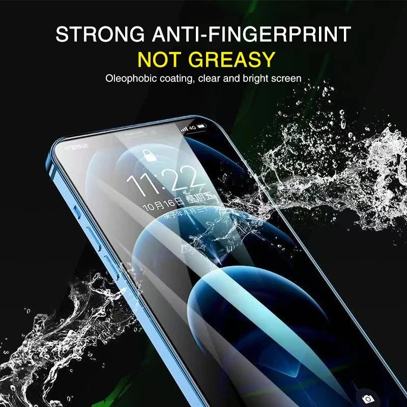 2Pcs Hydrogel Film for IPhone 12 13 Pro Max Mini Screen Protectors for IPhone 11 14 Pro XS Max X XR 6 6s 7 8 Plus SE Not Glass