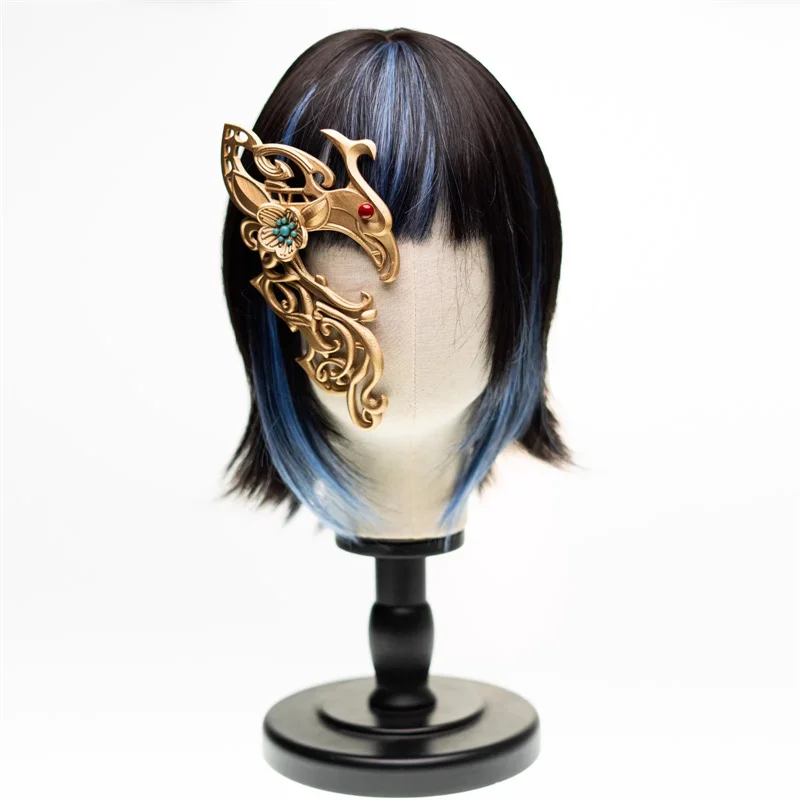 

Game Where Winds Meet Cosplay Mask Half Face Mask Decorative Aantique-style Props Halloween