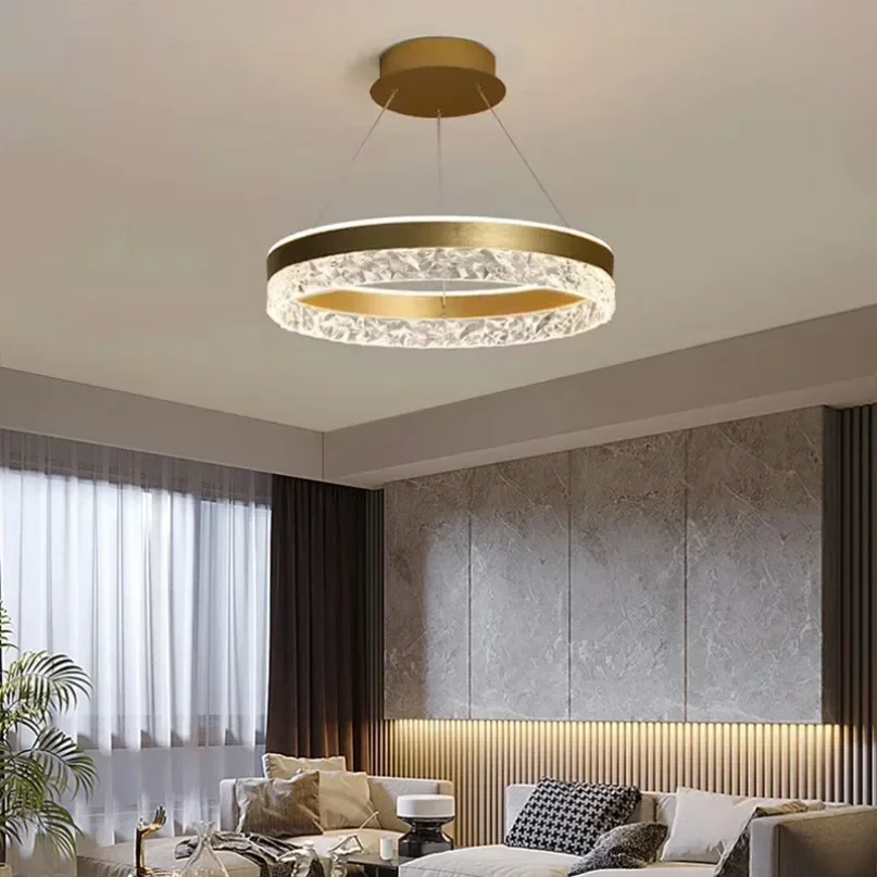 

2025 Modern Led Chandeliers For Home Decor Ceiling Lights Living Room Dining Room Bedroom Kitchen Chandelier LED Suspension Lumi