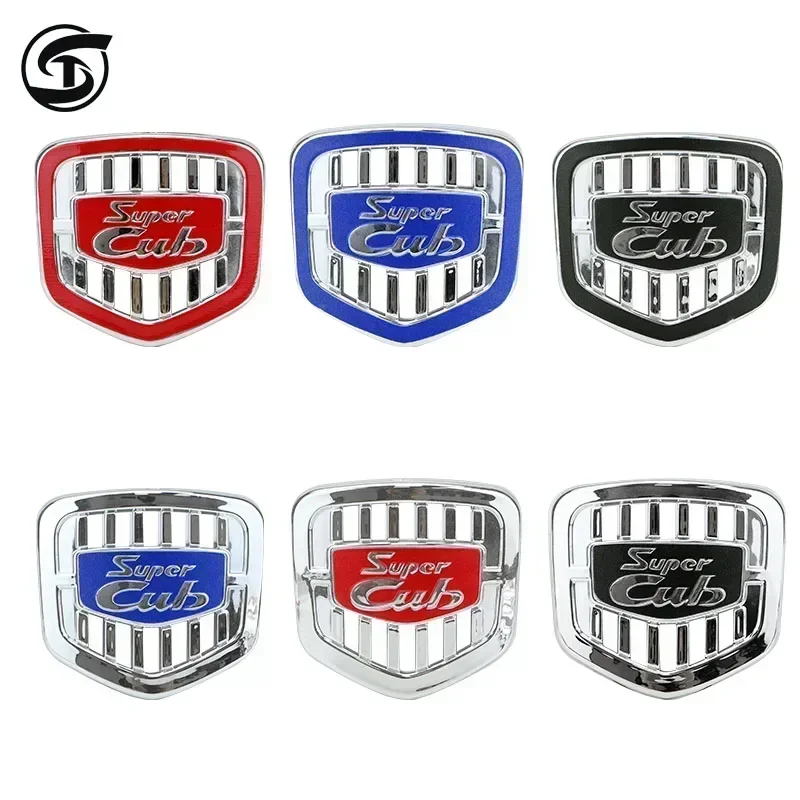 Pegatinas decorativas 3D para motocicleta, ABS, para Honda Super CUB C70 50 C90 CC110 C125 CT125, insignia con emblema, calcomanías Supercub