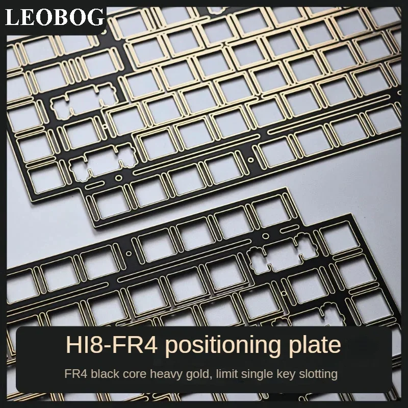 LEOBOG Hi8 FR4 لوحة المفاتيح مفتاح واحد مشقوق Hi8 مجموعة لوحة المفاتيح الميكانيكية الملحقات