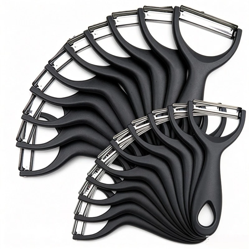 20 Pack Stainless Steel Peeler Set Budget-Friendly Multifunctional Kitchen Gadget High-Efficiency Fruit Vegetable Peeling Tools