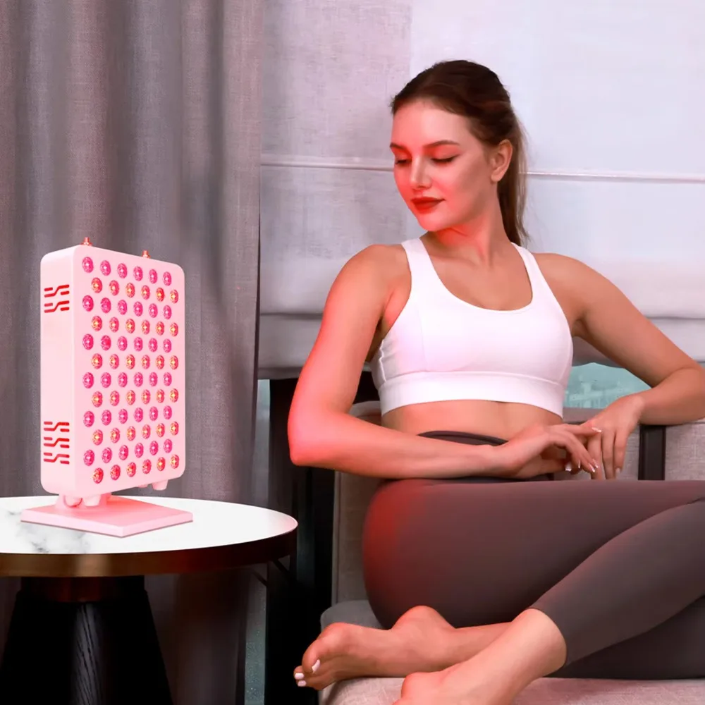 

Professional Red & Near Infrared Therapy Panel 9 Wavelengths | Desktop Light with APP Control for Pain Relief & Wellness
