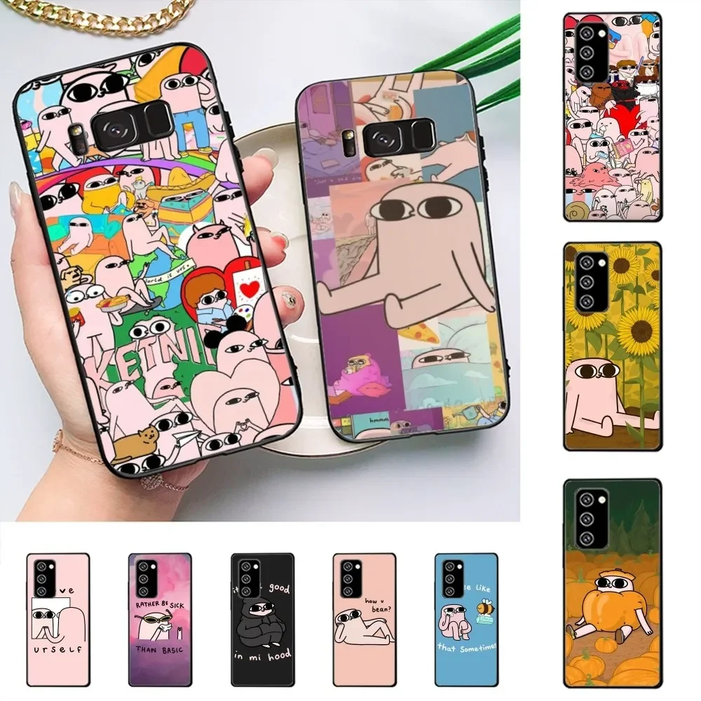 Cute Funny Cartoon ketnipz Phone Case For Samsung J 7 plus 7core J7 neo J6 plus prime J6 J4 J5 Mobile Cover