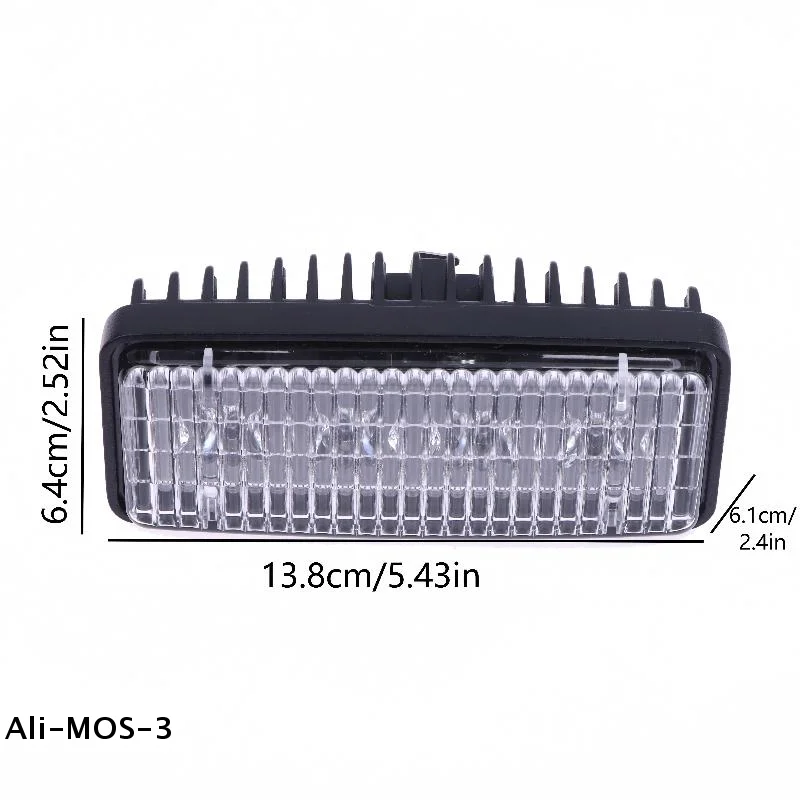 

【S】20W LED Work Light Tractor Truck Flood Lamp Agricultural Vehicles Headlight Waterproof Aluminum Alloy Rear Shell